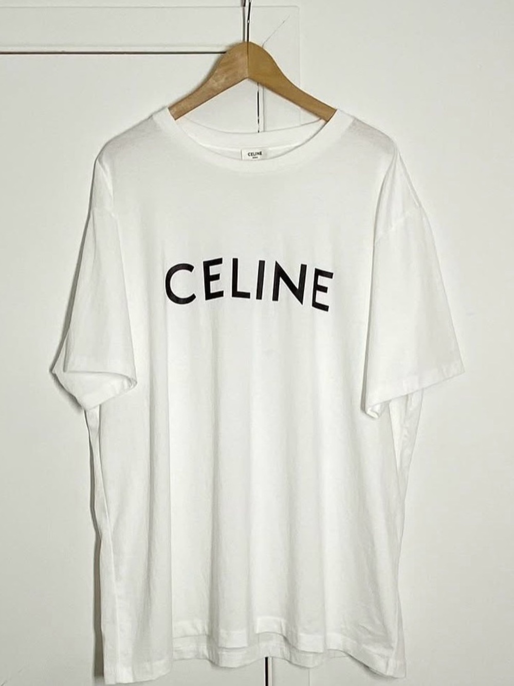 Iconic CELINE loose tshirt in cotton
